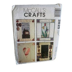 McCall's Wall Quilting Sewing Pattern 2825 - uncut